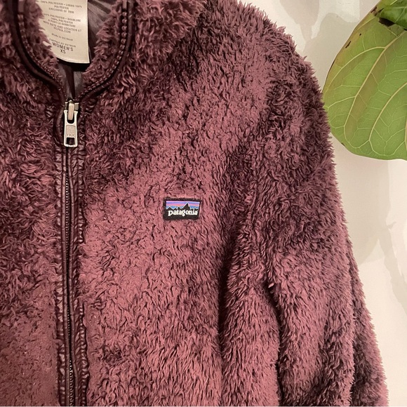 PATAGONIA | Los Gatos Fleece Full Zip Jacket Dark Purple Women’s Size XSmall - Picture 3 of 7